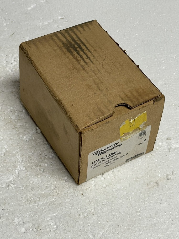 Edwards Signaling Light 125HALFA24A 24VAC