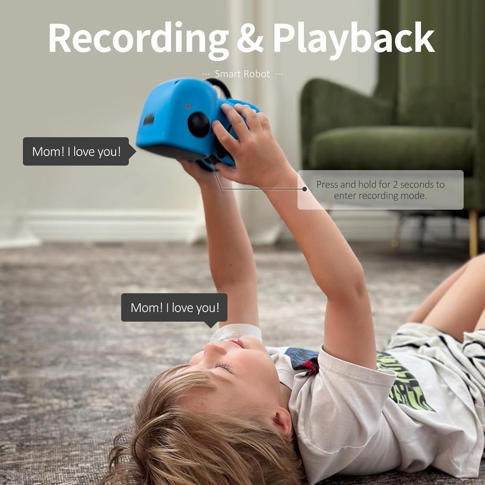 Educational Interactive Robot for Children - Singing, Dancing & Recording Toy