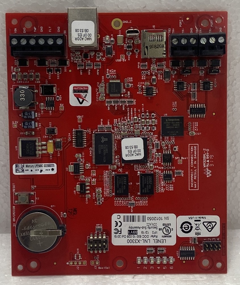 LENEL LNL-X3300 INTELLIGENT SYSTEM CONTROLLER BOARD