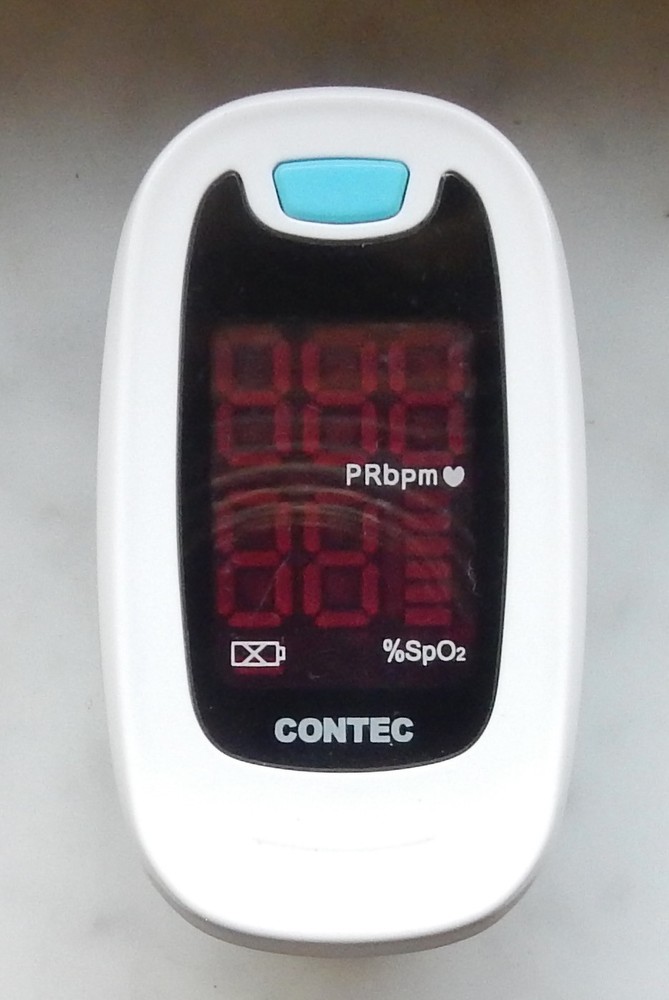 CONTEC LED CMS50M Pulse Oximeter SpO2 and PR Value Waveform Blood Oxygen