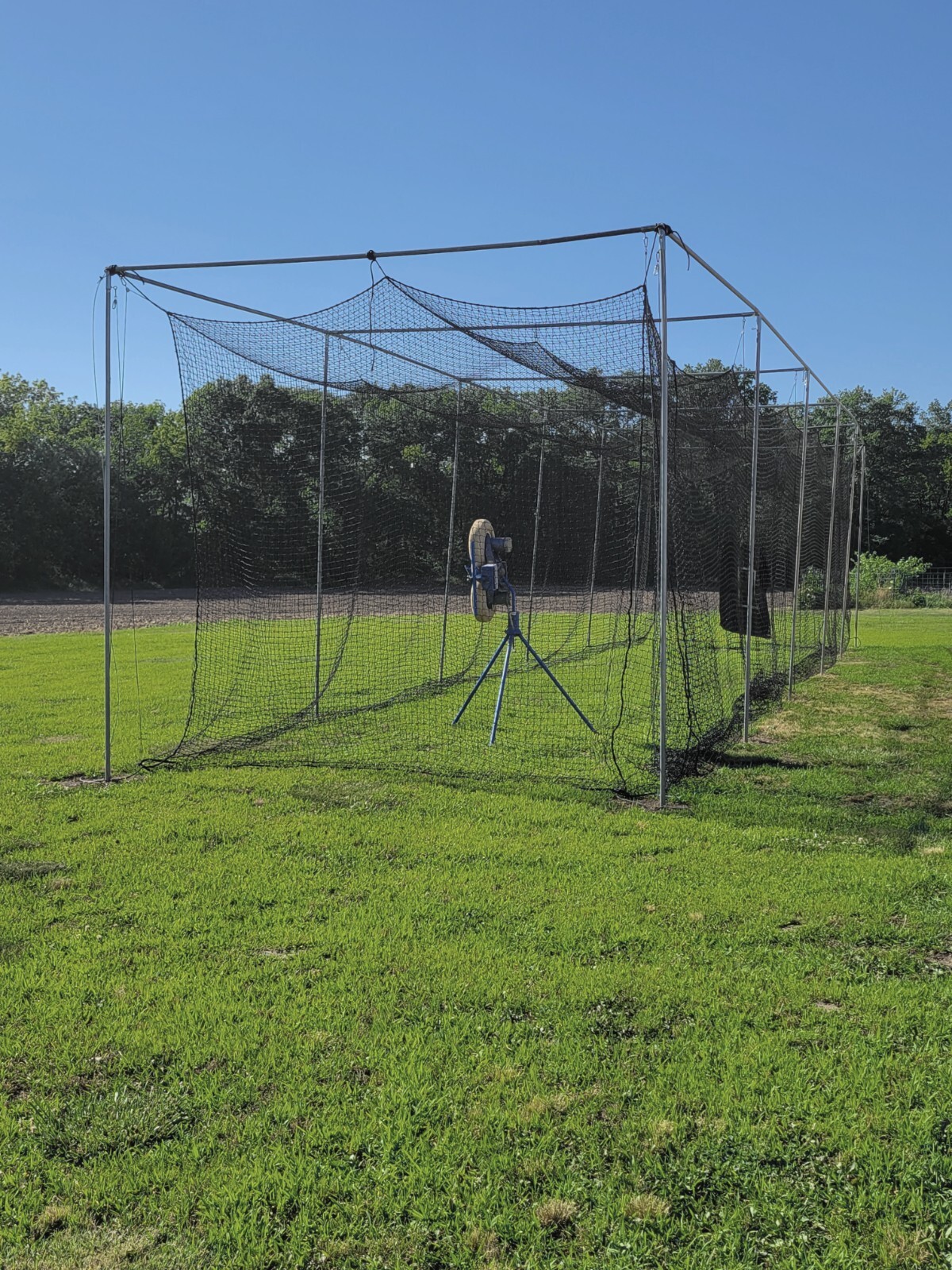 Batting Cage Netting #42-60ply Baseball Practice Nets w/ Optional Frame Kit