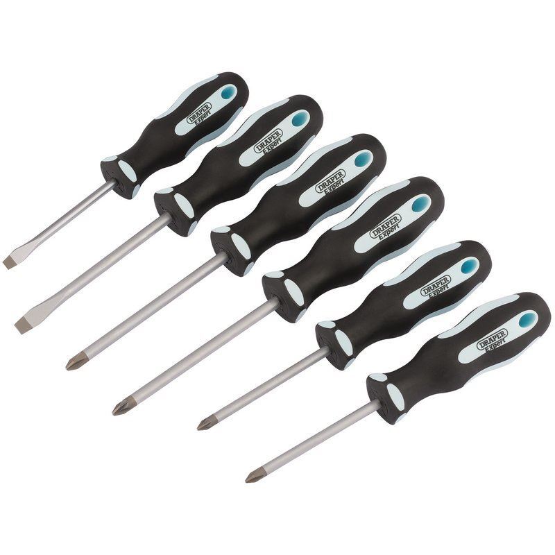 Draper Soft Grip Screwdriver Set 6 Piece