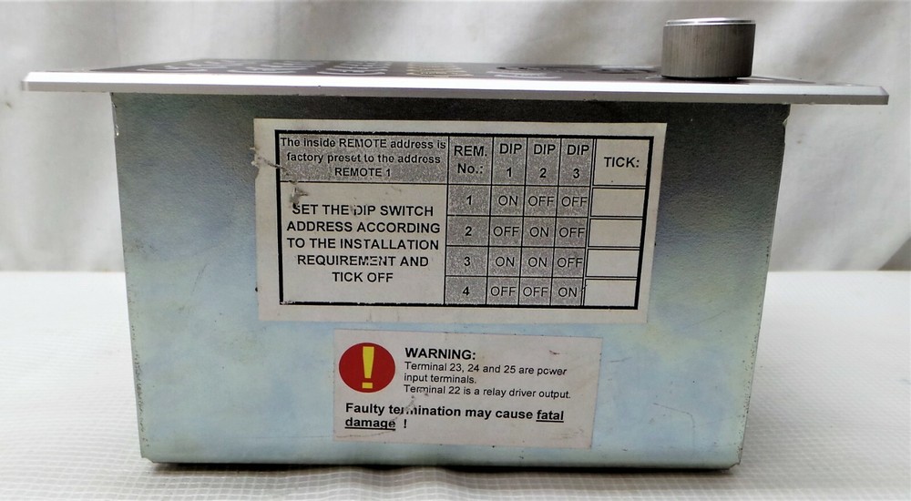 JOTRON PHONTECH 3132 COMMAND INTERCOM SYSTEM