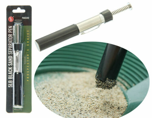 10" Black Gold Pan Panning Kit