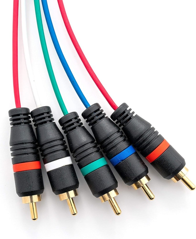 Shielded YPbPr Component Video Cable for Wii/Wii U