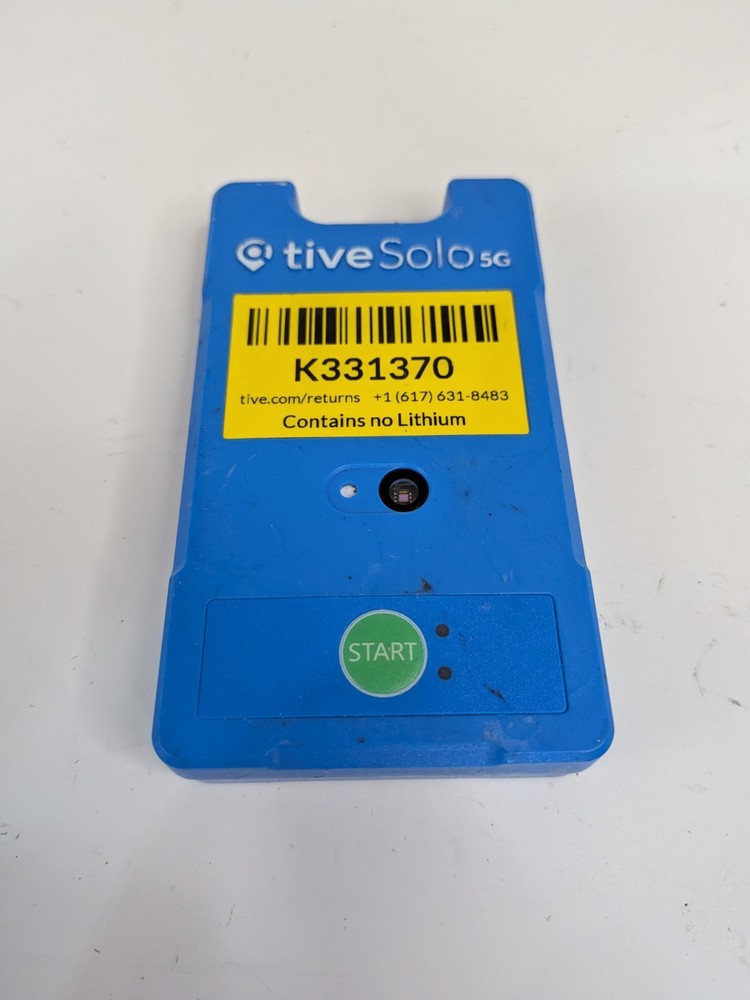 Tive Solo 5g Temperature Data Logger Model # TT-7100