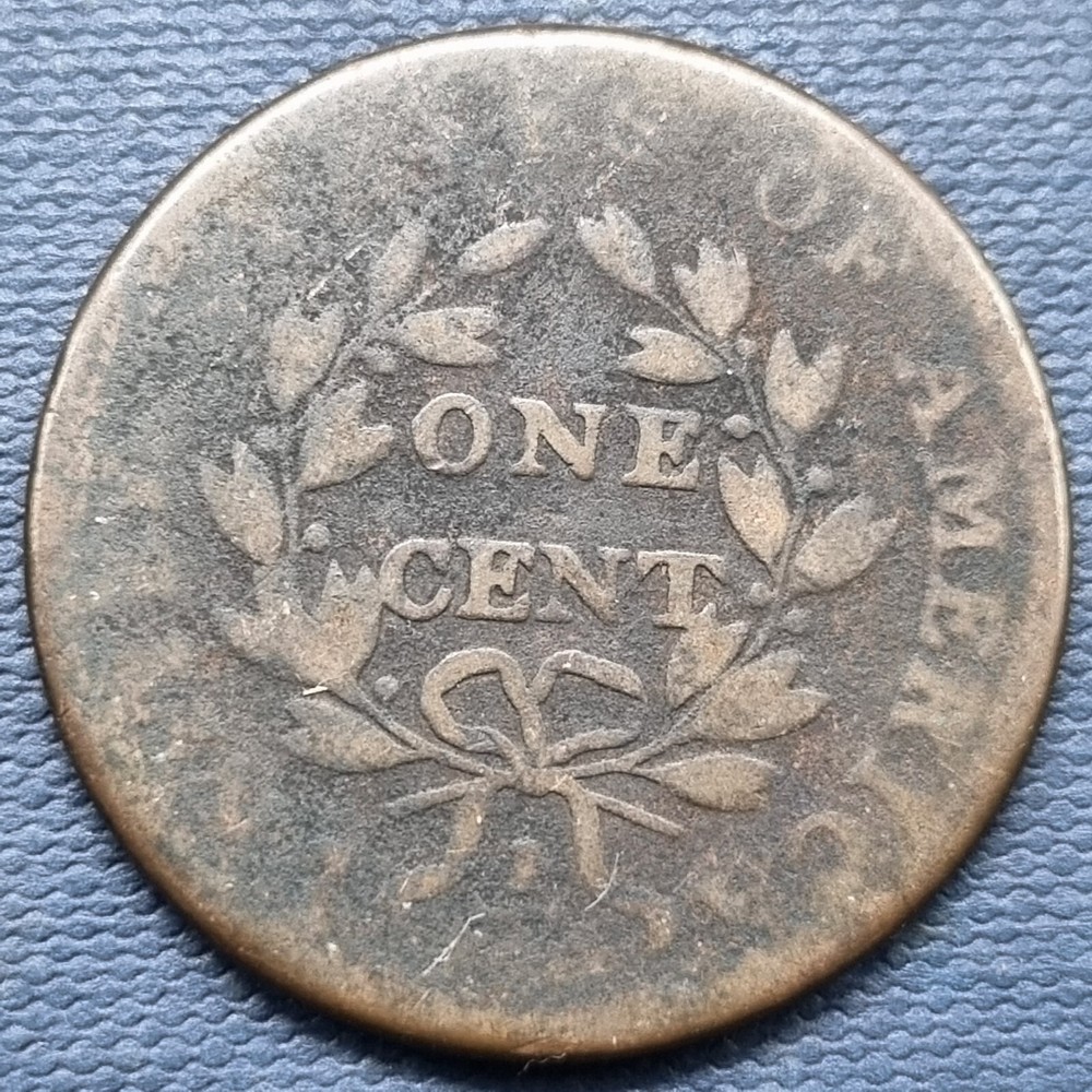 1798 Draped Bust Large Cent 1c Circulated #67659