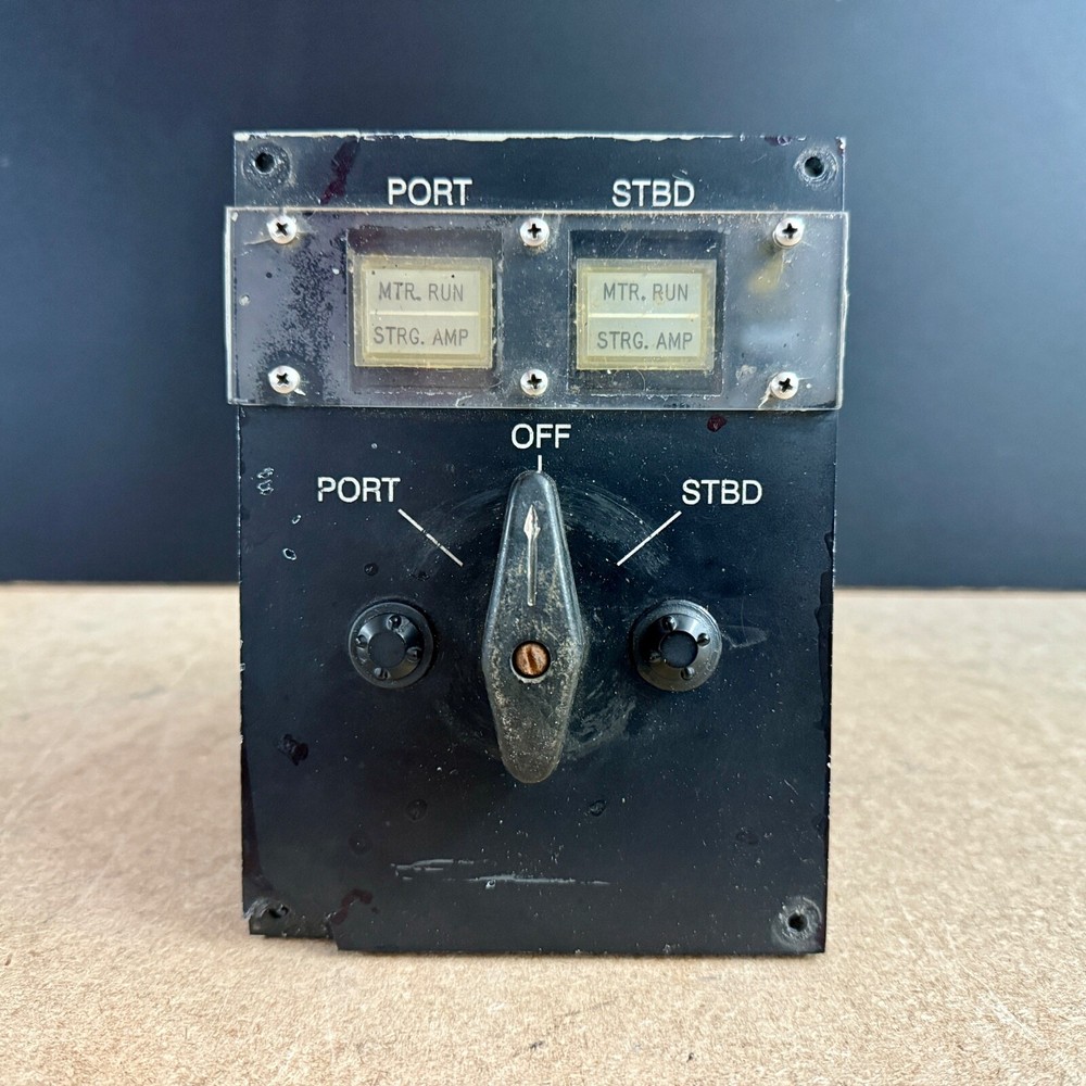 Naval Paul-Munroe Steer Motor Control Panel PD41278 63700
