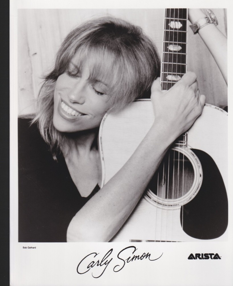 Carly Simon letters never sent  press kit 1995