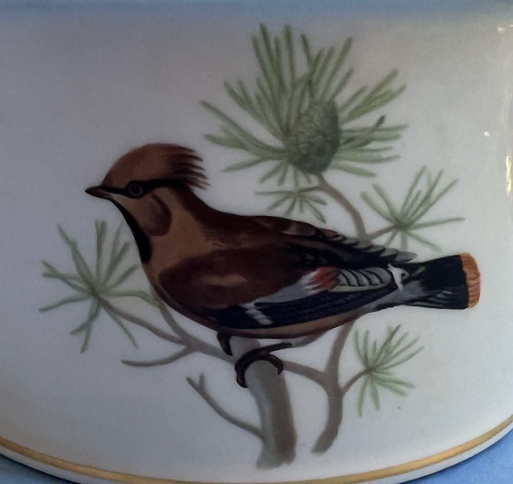 Lourioux Wild Birds 1-quart, Covered Casserole Baking Dish