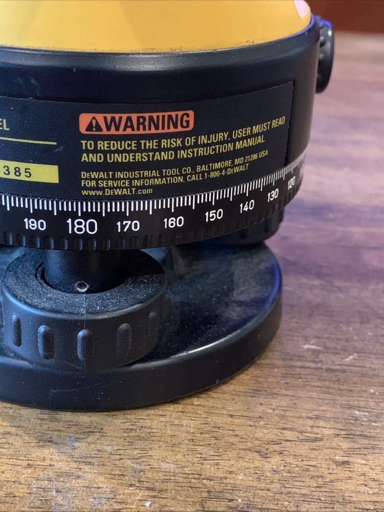 Dewalt DW092 Optical Transit Leveler