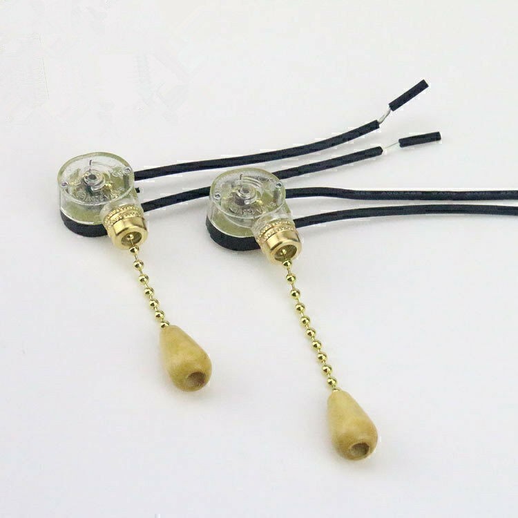 4Pack 5cm/1.9" Fan Light Wall Light Replacement Chain Type Pull Switch NEW