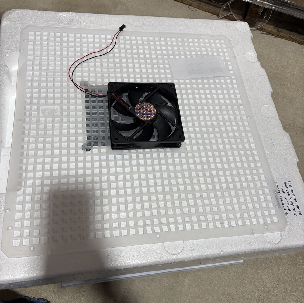 112 Egg Incubator Automatic Turner Digital Poultry Hatcher LED Tray