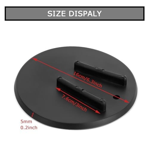 Coaster Puck Pad Kickstand Pad for Motorcycles - Support Plate