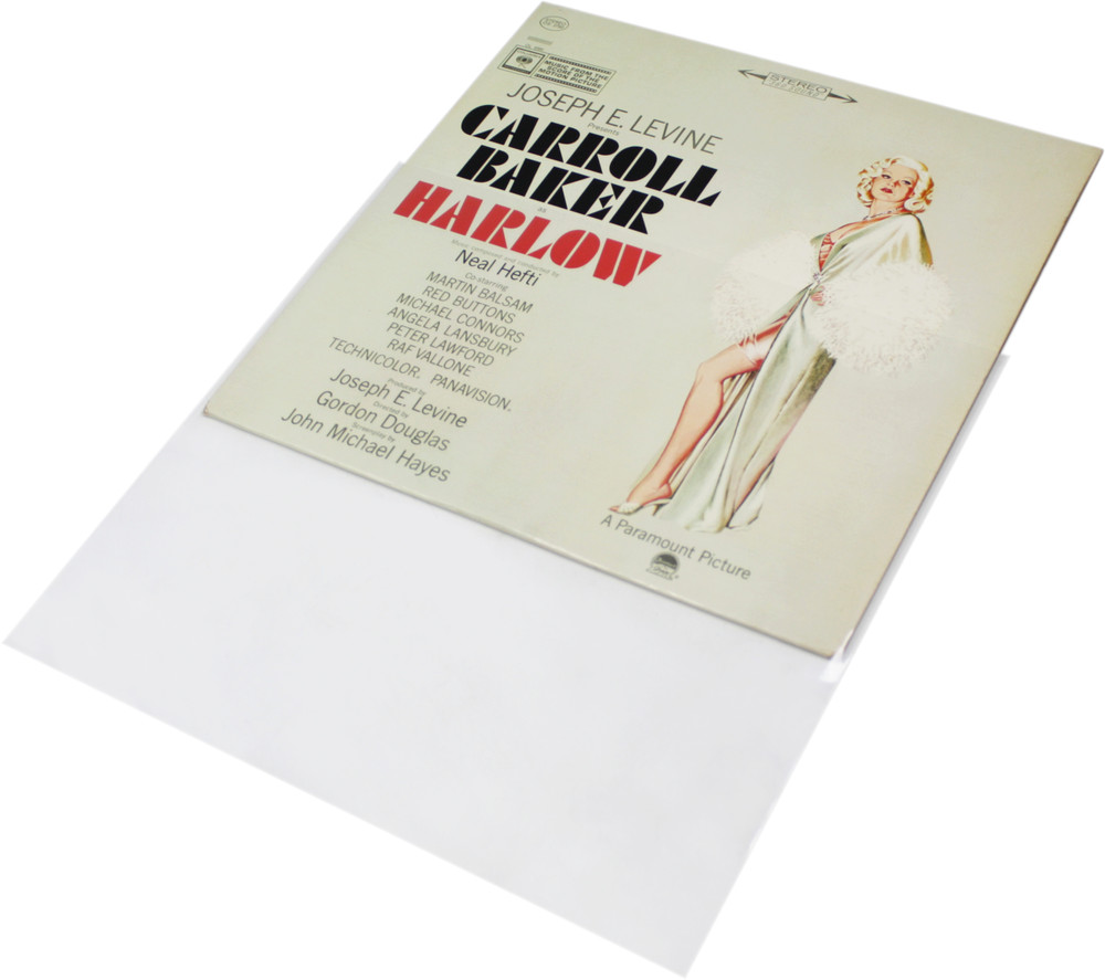 (100) 12" LP Vinyl Record Outer Sleeves Extra Heavy Duty CPP 4mil THICK Archival