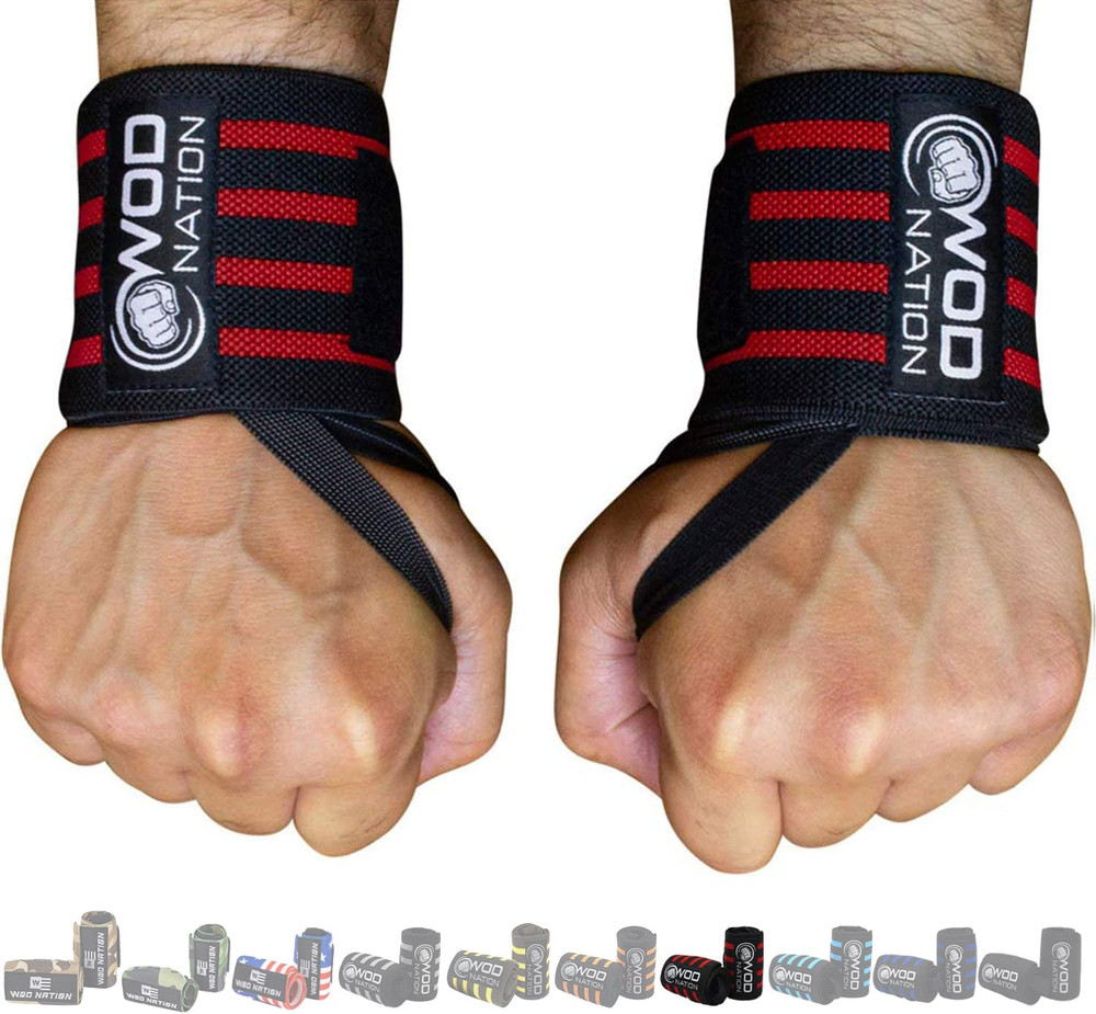 Wrist Wraps Weightlifting Thumb Loop Support for Strength Training Powerlifting