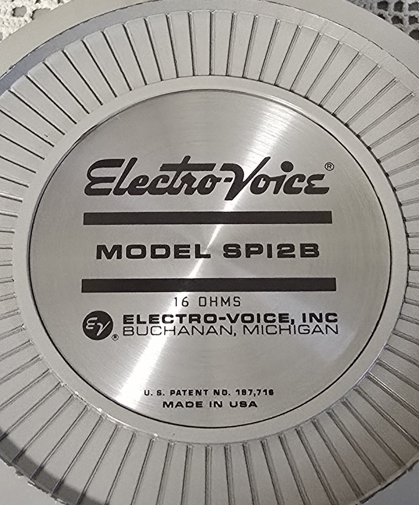 Pair Electro-Voice Model SP12B Speakers