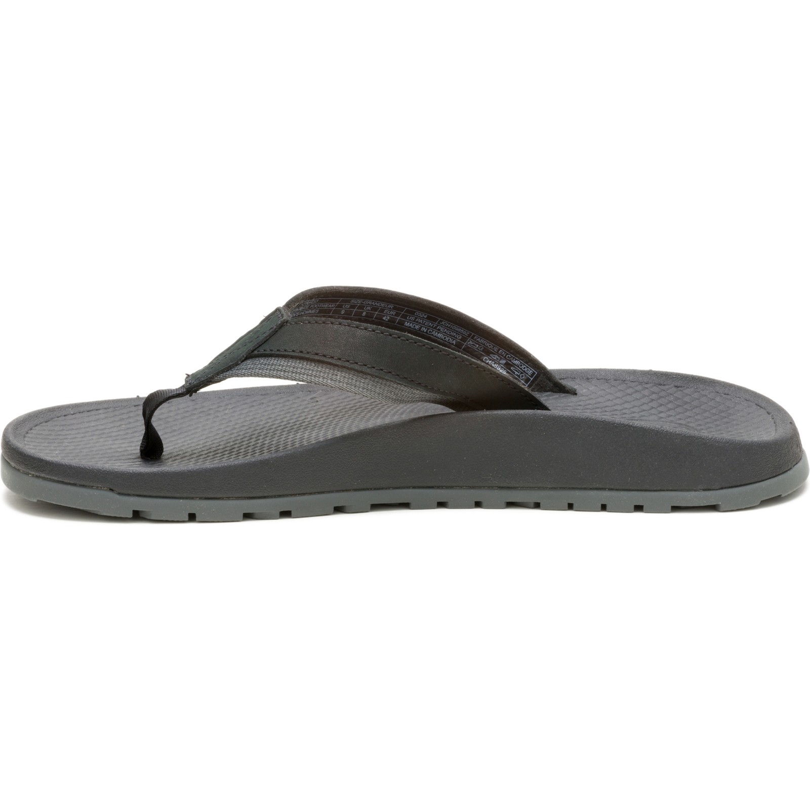 Chaco Men Lowdown Leather Flip Flop Shoes