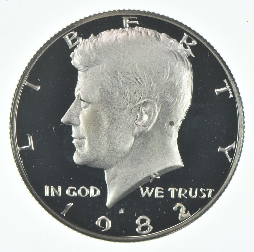 1982-S Kennedy Half Dollar CLAD Proof