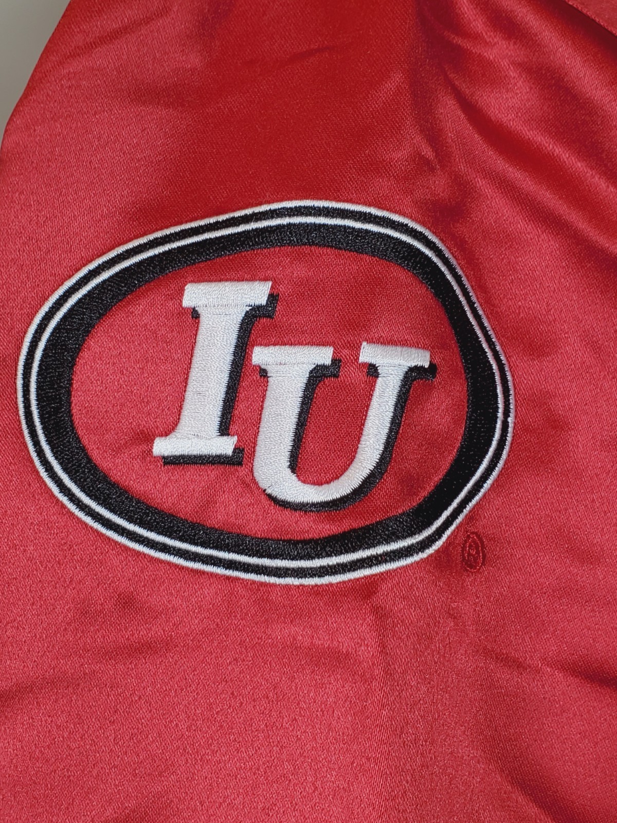 Homefield Indiana University Hoosiers Campus Classic Pullover Red Satin Unisex M