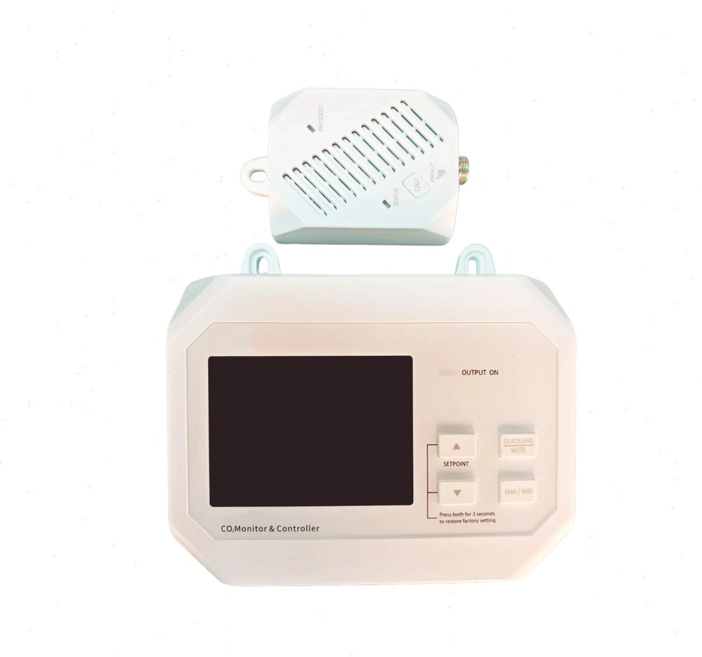 Fixed Carbon Dioxide Controller with Range 0-9999ppm Real-timealarm Detection