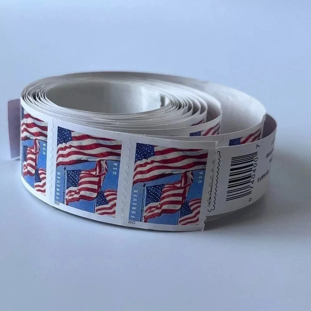 New Collection 1 ROLLS Of 100 USPS Postage-100 PCS-Special Sale (2022)