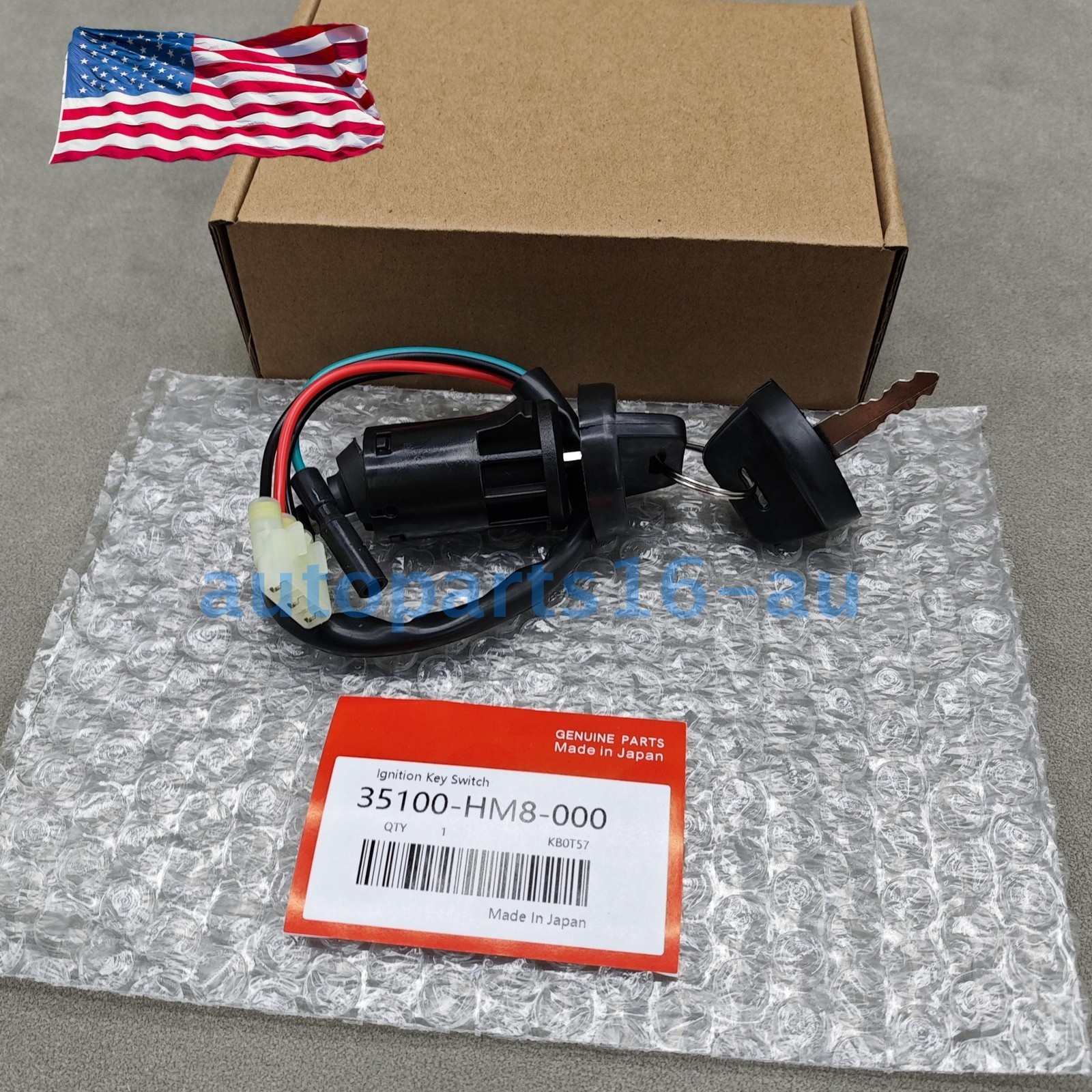 OEM Ignition Key Switch Fits For Honda 250 Recon 250 TRX250TE TRX250TM 02-17 ATV