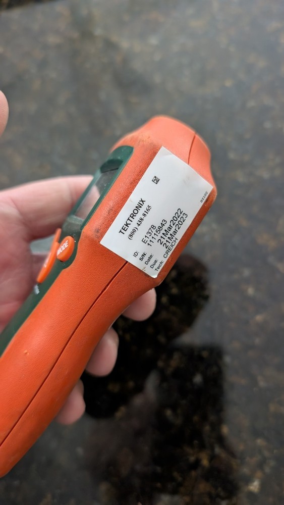 EXTECH # 461920 Handheld Tachometer Counter