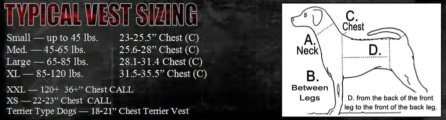 BAY VEST made with KEVLAR for hog dogs ORANGE Large STRONG Good Fit