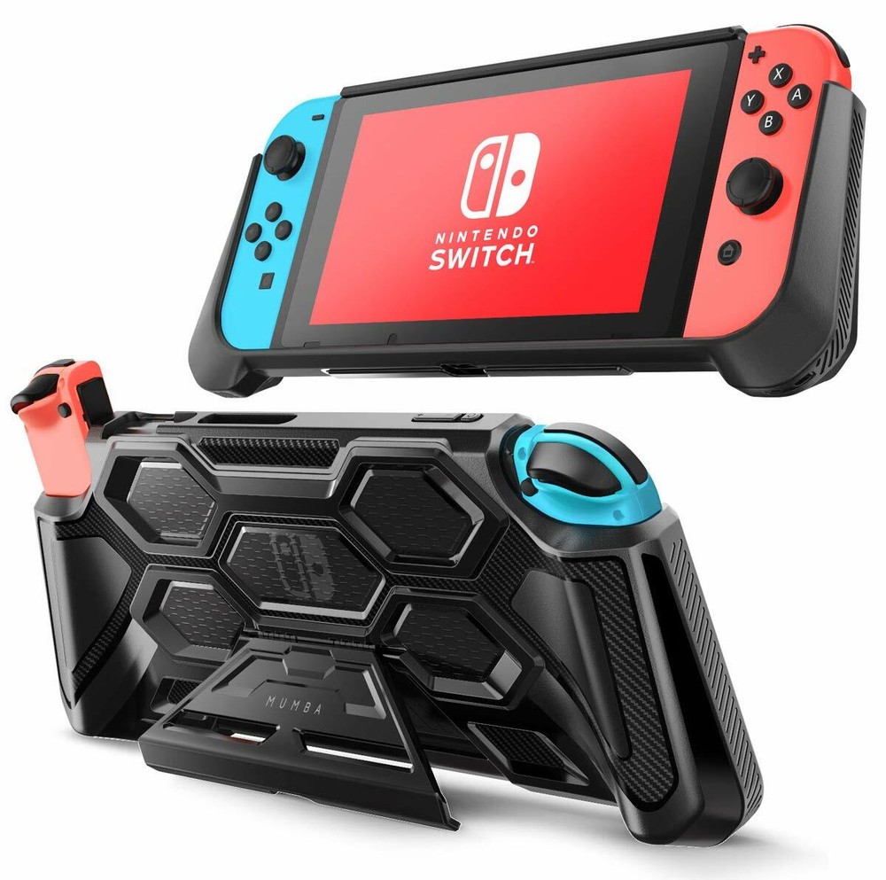 For Nintendo Switch Console Grip Case Cover, Mumba Protective Shockproof Shell