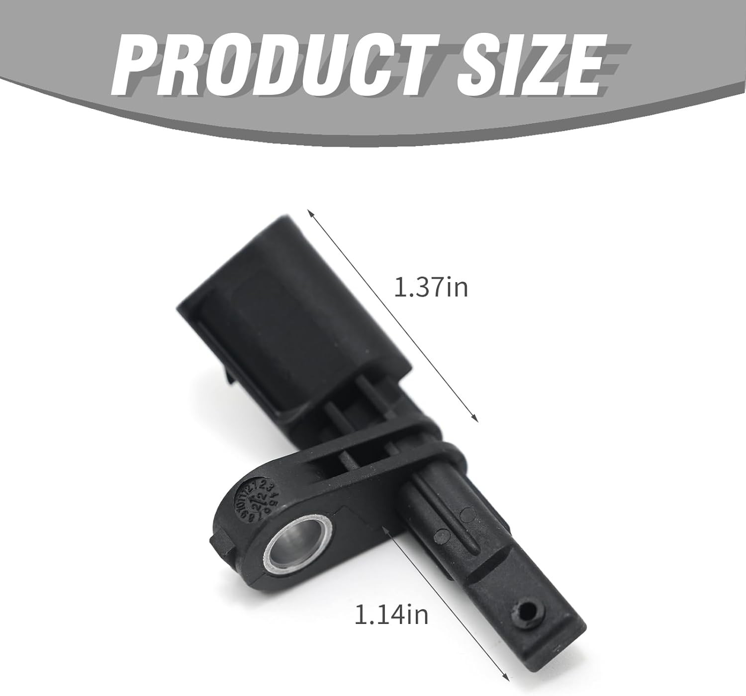 2Pcs ABS Wheel Speed Sensor Front&Rear ALS469 ALS468 ALS430 ALS467 Replacement f