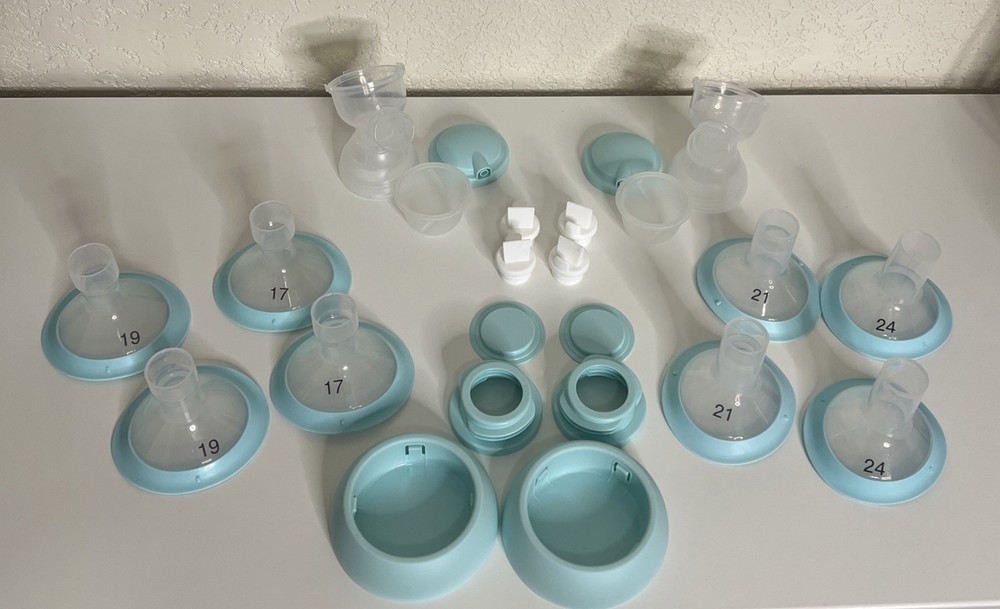 Zomee Z2 Breast Shield Kit (Flanges/Valves/Diaphragms) Plus Extras!!