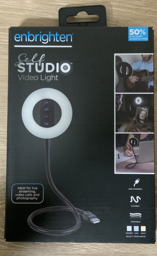 📀 Enbrighten - Self Studio Video Light