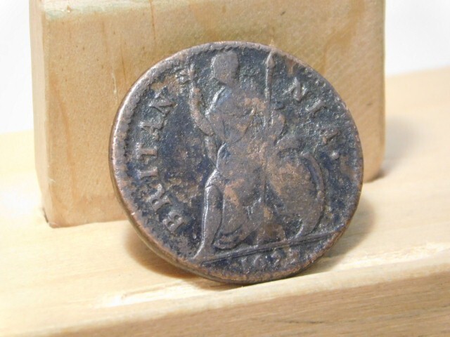 1673 Great Britain Charles II farthing