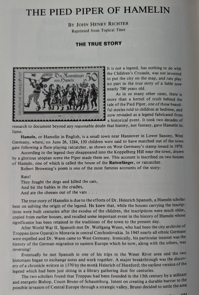 German Postal Specialist Jun '84 UPU Headquarters Heinrich von Stephan Bergedorf