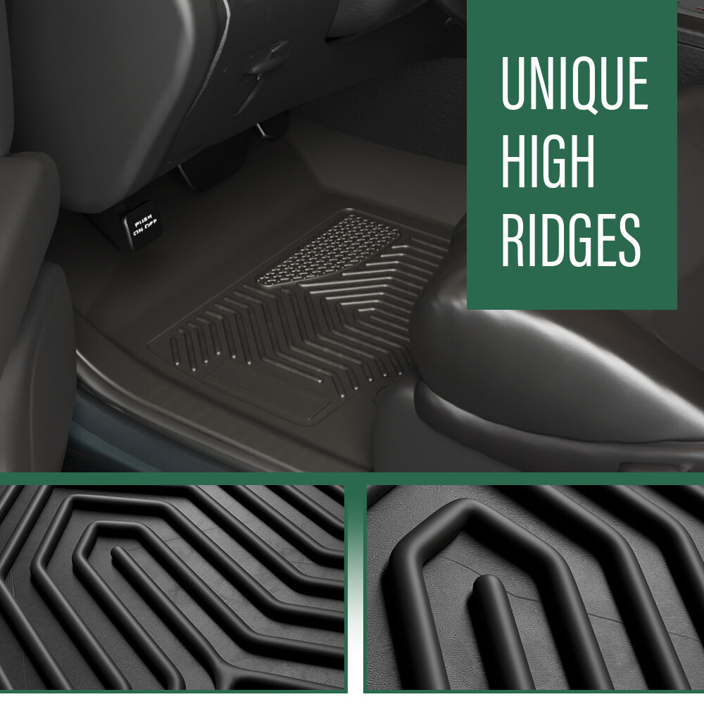 Fit For 2014-2019 Toyota Corolla All Weather TPE Floor Mats Protection Liners