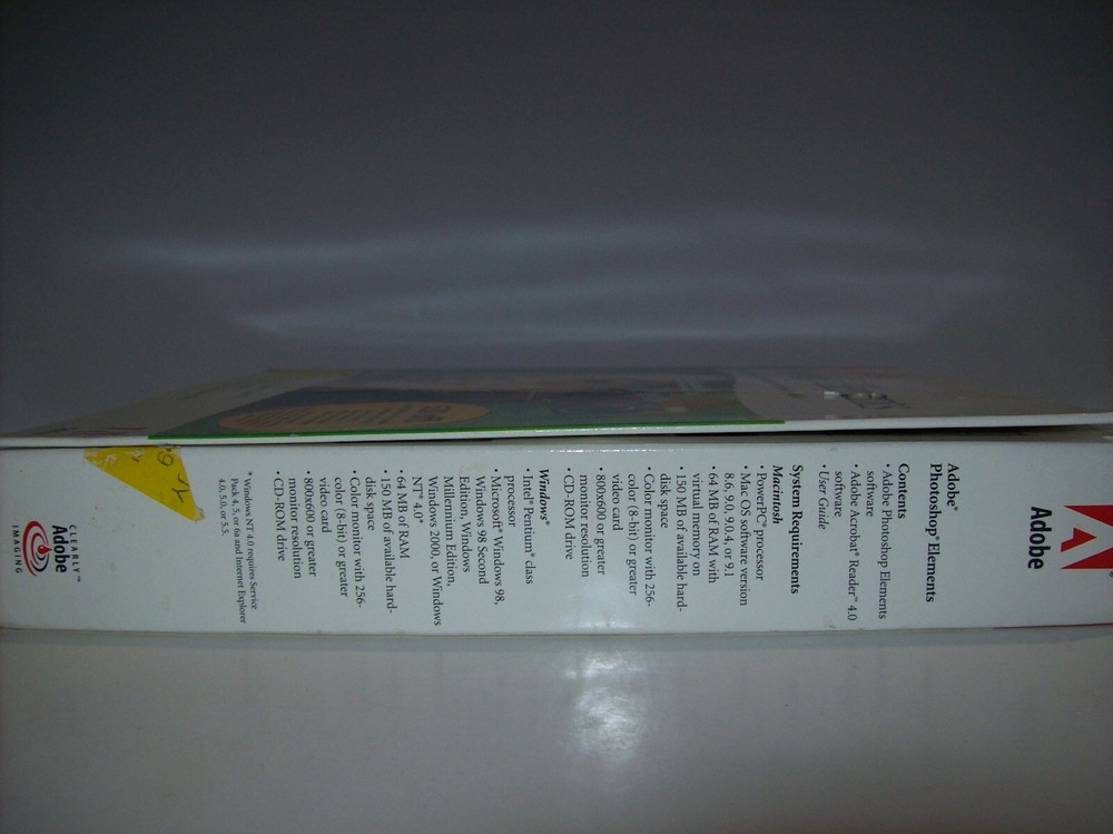 Adobe Photoshop Elements CD, +User Manual, Windows / Macintosh ver, +KEY