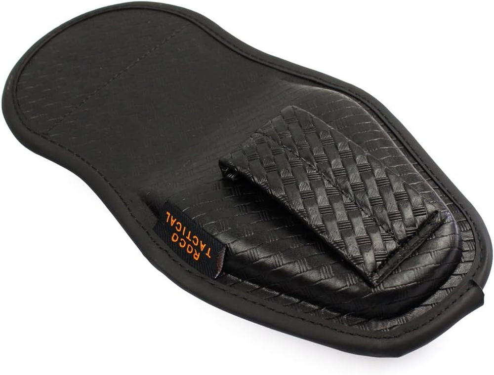 Covered Handcuff Case, Molded Hiddend Snap Double Cuff Case