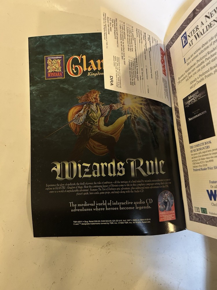TSR: Dragon Magazine: Issue 216