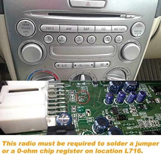 Wireless Bluetooth Adapter for Mazda RX8, 3, 5, 6 – Safe Hands-Free Calling