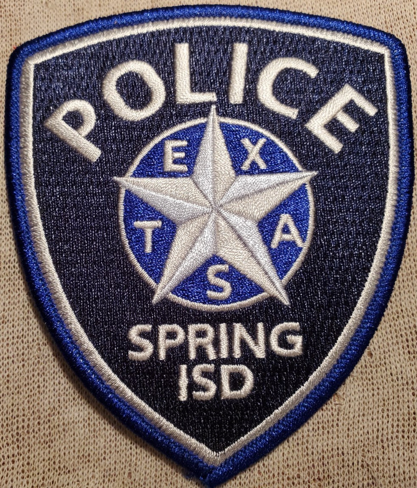TX Spring Texas ISD Police Shoulder Patch