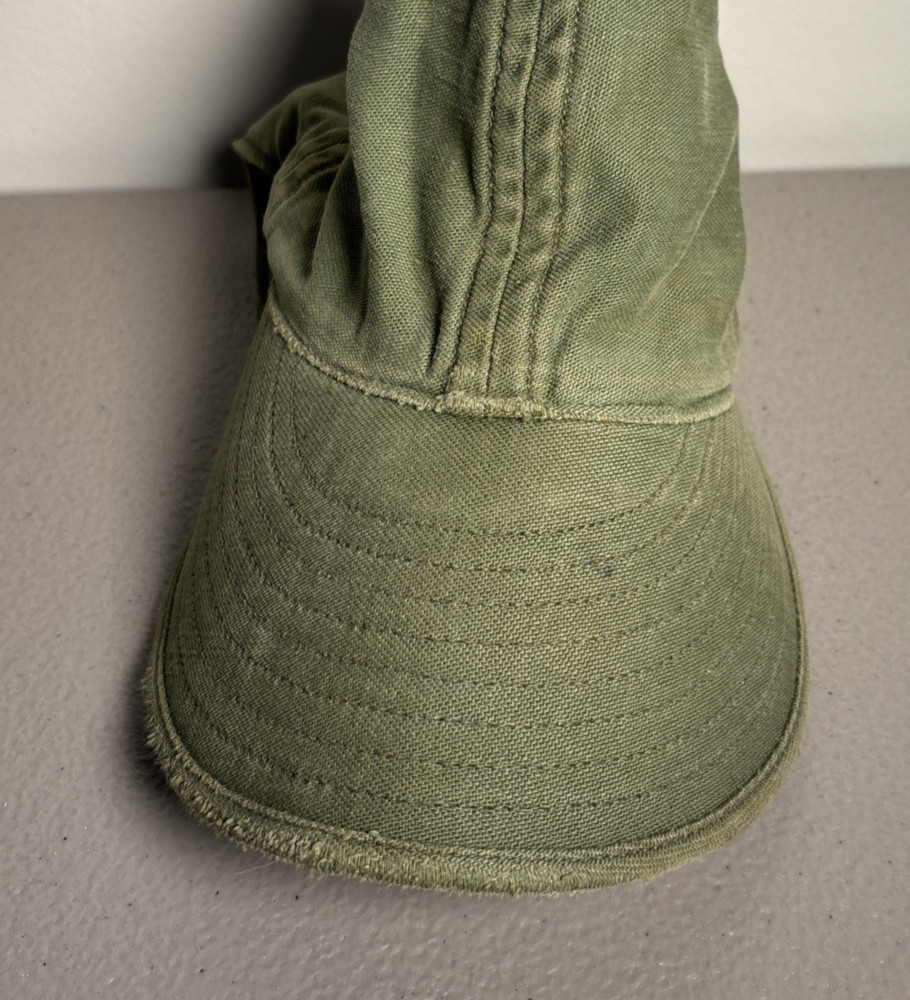 ORIGINAL POST WWII US ARMY COMBAT FIELD UTILITY FIELD CAP-SIZE UNK NO TAG