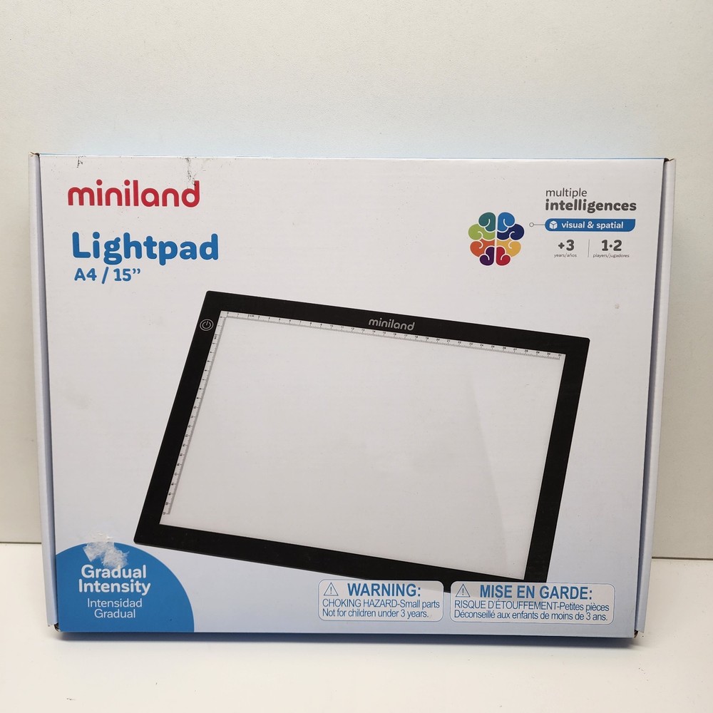 Miniland A4 15" Light pad Gradual Intensity