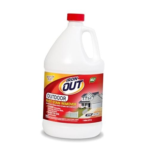 Liquid Rust Stain Remover, Pre-mixed, Quickly Removes Rust Stains from 1