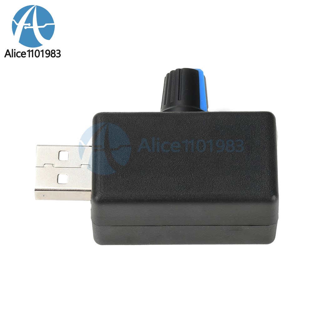 DC 4-12V 5W Mini USB Fan Speed Controller Adjustable Fan Speed Control Module