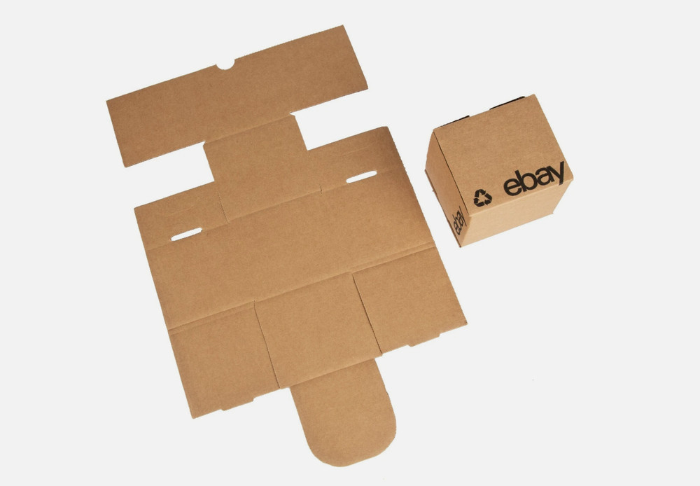 25 Count eBay 4" x 4" x 4" Corrugated single wall ECT Boxes - NEW