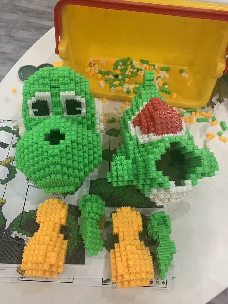 Super Mario Yoshi Magic Blocks Set,2760pcs Mini Building Blocks Challenging Gift