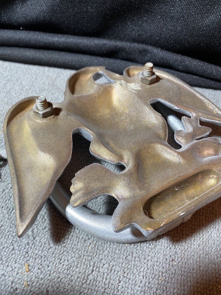 Vintage Brass Eagle Door Knocker Detailed Architectural Hardware