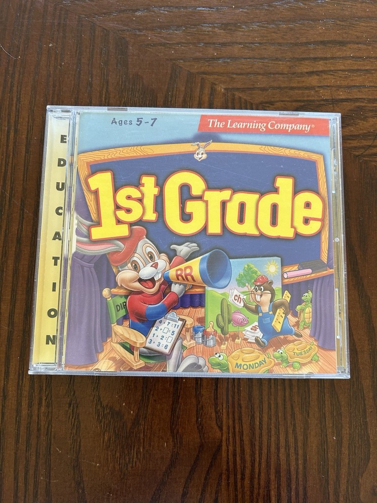 Reader Rabbit's 1st Grade PC CD-ROM Game (The Learning Company, 1997)