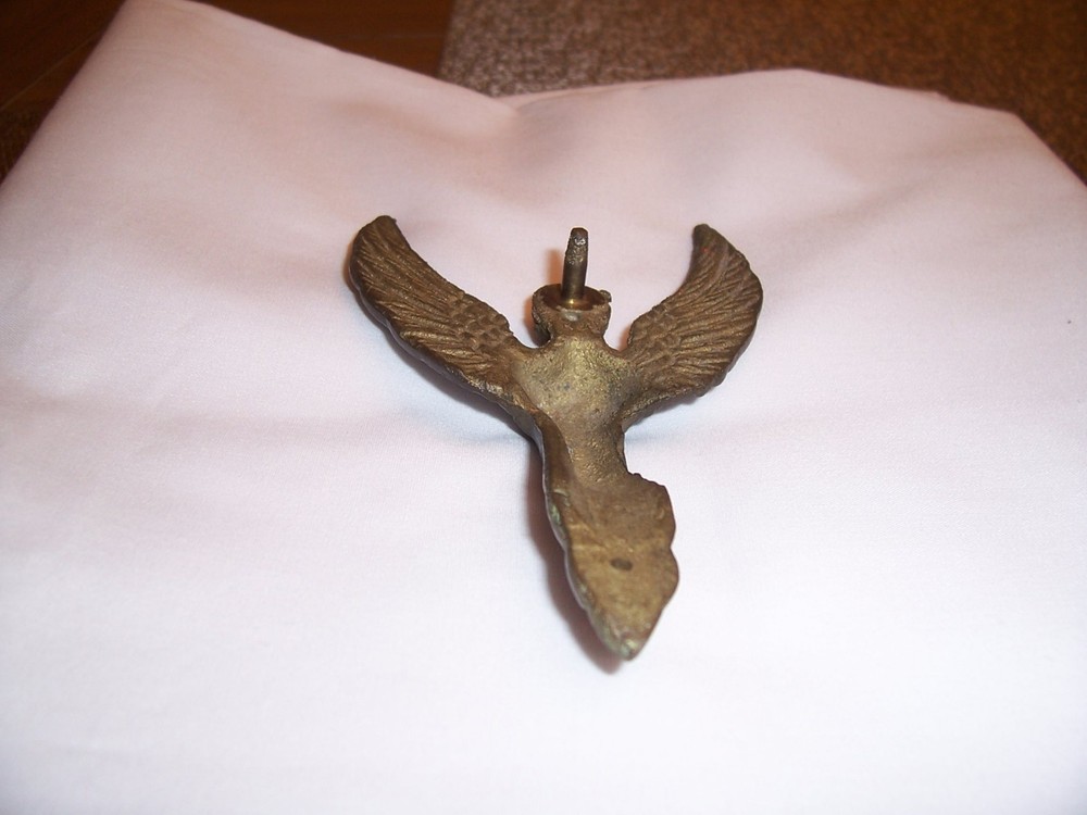 Antique Architectural Salvage Brass Winged Sphinx